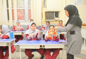 برپایی «اردوی شب در مدرسه» ویژه دانش‌آموزان کلاس پنجمی