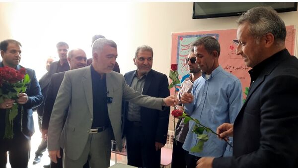 بازدید مدیر کل استان خراسان رضوی  از ستاد اسکان فرهنگیان ثامن 2