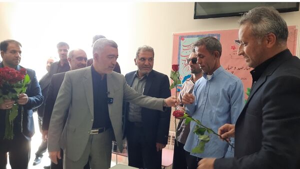 بازدید مدیر کل استان خراسان رضوی  از ستاد اسکان فرهنگیان ثامن 2