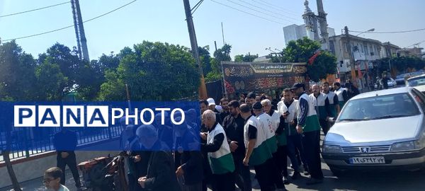 عزاداری شهادت ثامن‌الحجج(ع) در جویبار