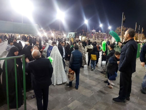 مراسم احیاء سومین شب قدر در حرم حضرت معصومه(س)