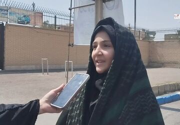 من در راهپیمایی دلدادگان حسینی شرکت کردم تا راه امام حسین (ع) را ادامه بدم