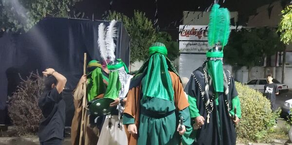 برگزاری مراسم تعزیه خوانی در کرج 