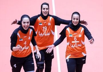 پایان لیگ والیبال زنان با قهرمانی سایپا