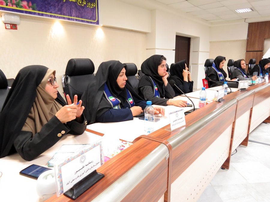 نشست روسای سازمان‌های دانش‌ آموزی شهرستان‌های استان در بجنورد