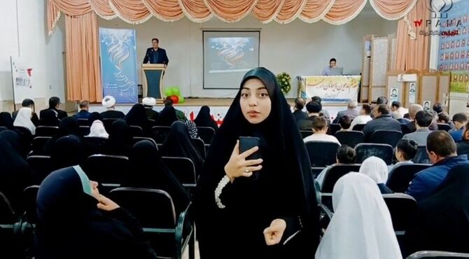 اجلاس سراسری نماز دانش‌آموزی استان زنجان و تجلیل از برگزیدگان شهرستان خدابنده