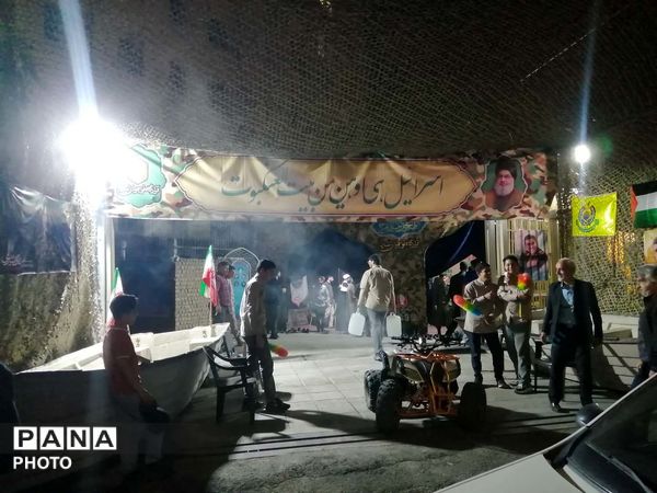خاطره گویی فرماندهان واحدهای حوزه یک بسیج دانش آموزی قم در پاتوق نوجوان مبارز