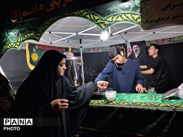  خدمات رسانی موکب ها در بلوار فضل نیشابور