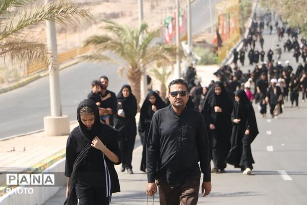 شور حسینی جاماندگان اربعین در فهرج
