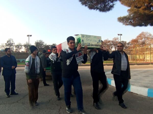 استقبال از شهید گمنام  در دبیرستان شاهد امام ابوذرغفاری 