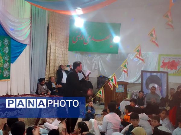 برگزاری جشن نیمه شعبان در حسینیه روستای جوادیه