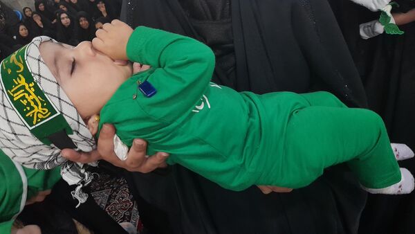 همایش بزرگ شیر خوارگان حسینی در روستای مارکده