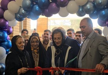 افتتاحیه مدرسه 12کلاسه  زنده‌یاد دکتر عباس ادیب حبیب‌آبادی در شهر حبیب آباد برخوار 