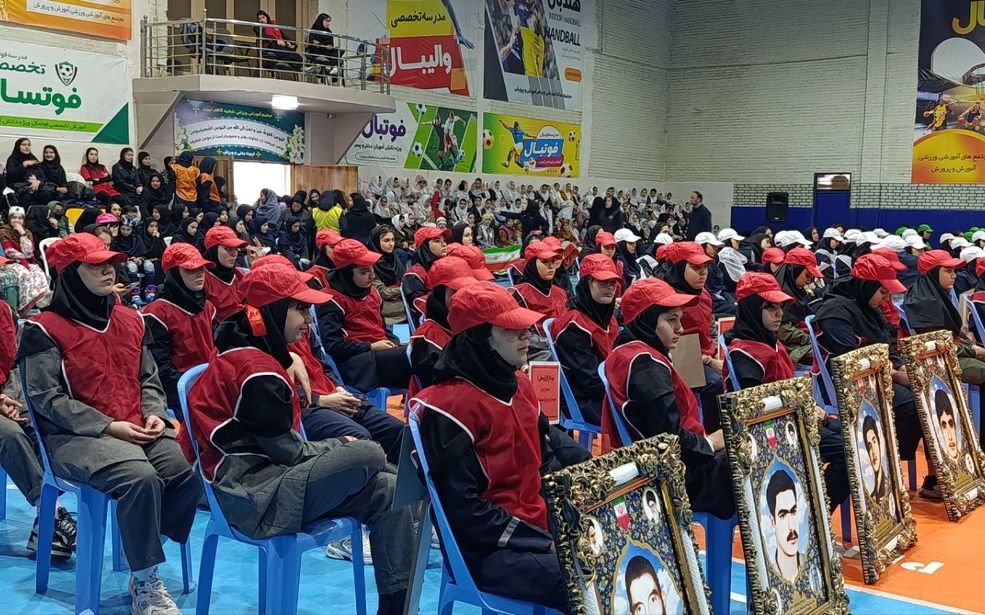 افتتاحیه مسابقات ورزشی بین مدرسه‌ای با عنوان «جام اقتدار» در اردبیل