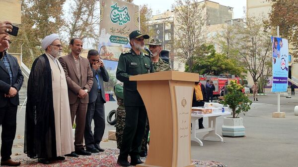 رزمایش گردان‌های بسیج فرهنگیان سپاه امام رضا (ع) در اداره‌کل آموزش و پرورش خراسان رضوی