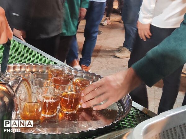  قاب پانا میزبان چایخانه های حسینه امام خمینی (ره)