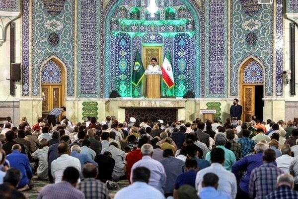 نماز عید سعید قربان در حرم حضرت عبدالعظیم حسنی (ع) شهرری