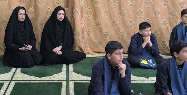 محفل انس با قرآن در دبیرستان سما 