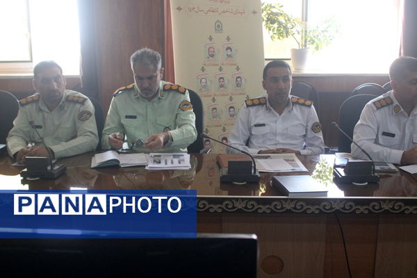 نشست خبری فرمانده انتظامی استان بوشهر