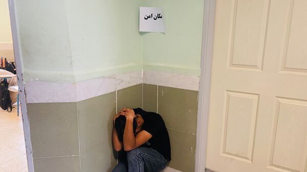 تمرین مقابله با بحران در هنرستان شهید باهنر باخرز