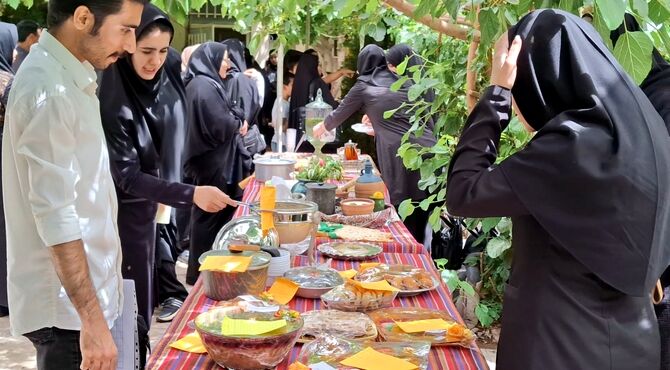 جشنواره غذای سالم و استقبال گسترده شهروندان پیشوایی 