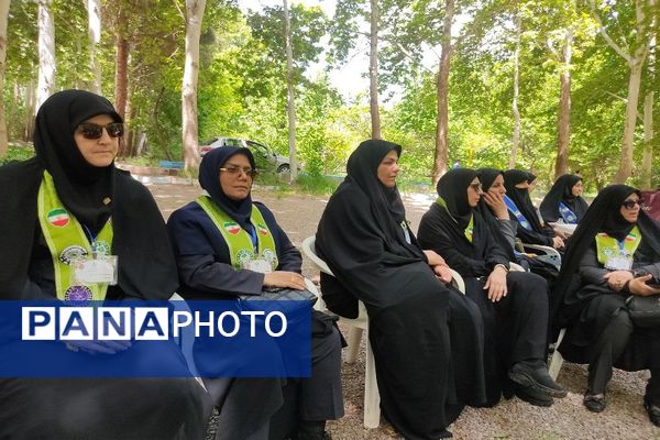 افتتاحیه بیست و پنجمین سالروز تاسیس سازمان دانش‌آموزی خراسان رضوی در اردوگاه باغرود نیشابور