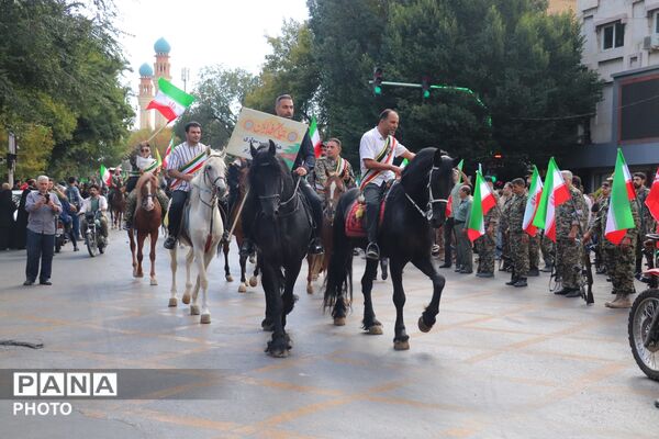 رزمایش «جانفدایان ایران» در تبریز