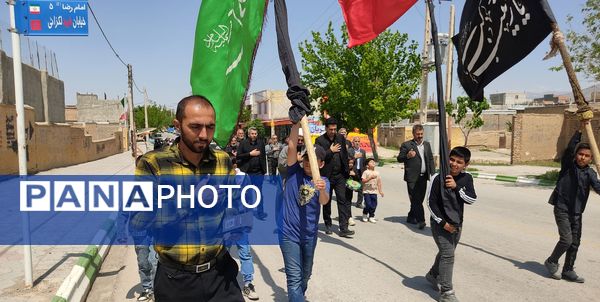 عزاداری شهادت امام صادق (ع) در شهر تیتکانلو