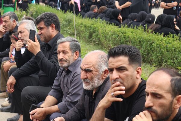 عزاداری مردم اردبیل در روز اربعین حسینی