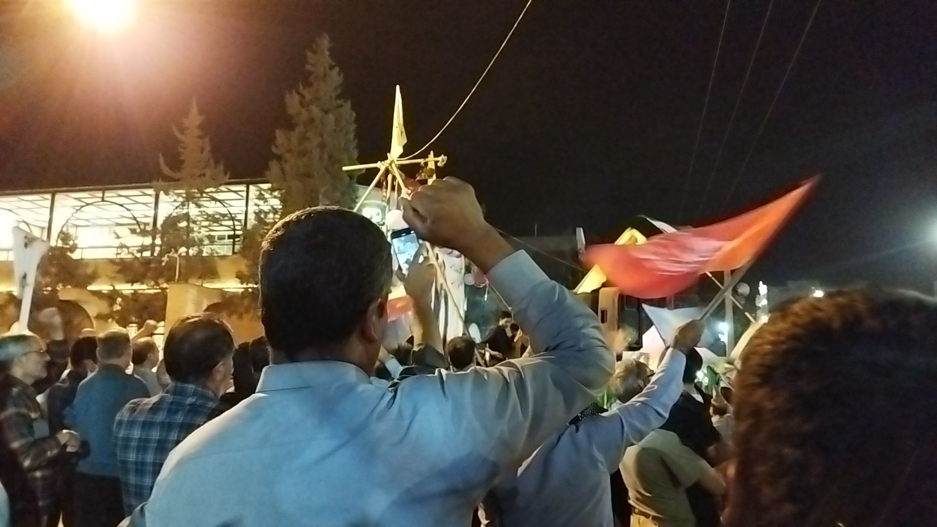 صد و نود و پنجمین شب از اجتماعات مردمی بلوار فضل نیشابور 