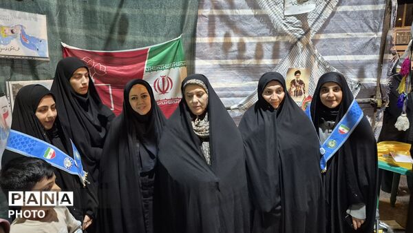 برپایی موکب سازمان دانش‌آموزی همراه با بسیج دانش‌آموزی در شهرستان فارسان