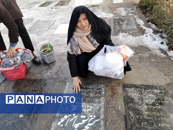 مراسم چراغ برات در بهشت رضا مشهد مقدس 