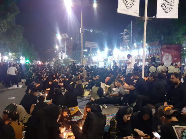 شمع‌های ماتم شام غریبان در لرستان