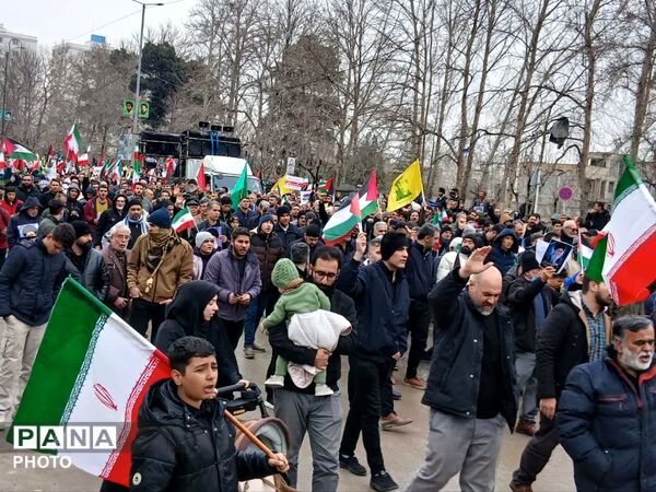 راهپیمایی روز جهانی قدس در محمدشهر کرج