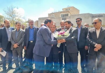 آیین افتتاحیه دبیرستان حضرت زهرا( س) در تویسرکان