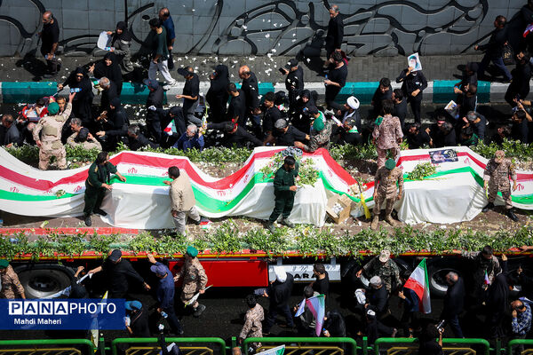 تشییع شهدای اقتدار در تهران - 3