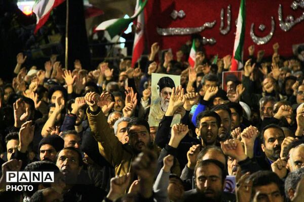 اجتماع عظیم هیات‌های یزدی در سوگ شهادت رهبر انقلاب