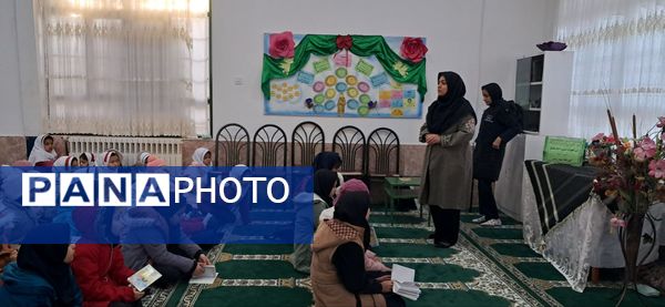 قرائت دعای توسل در آموزشگاه شهید رزمی خلیل آباد 