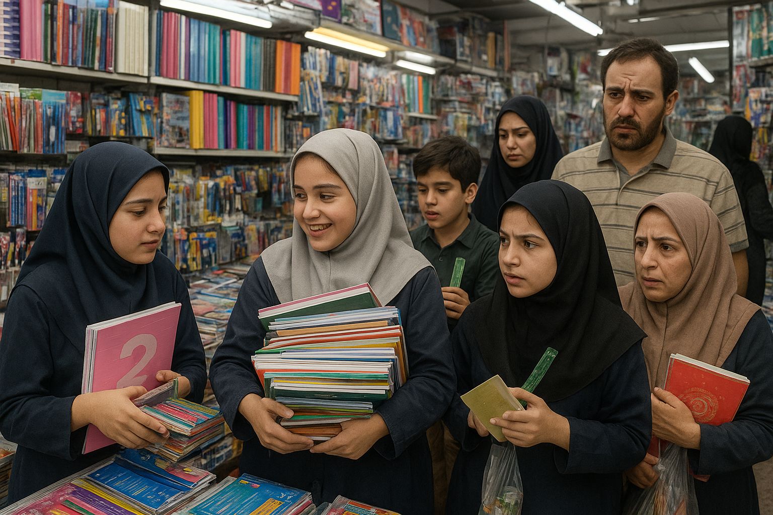 مصرف‌گرایی در خرید لوازم‌التحریر؛ چالش پنهان دانش‌آموزان در مسیر یادگیری