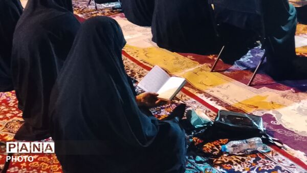 زمزمه بندگی در جوار امامزاده سید سعید شهر چلیچه