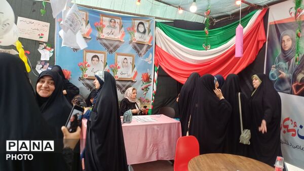 حضور دختران مبارز و جانفدای ایران در پاتوق نوجوانان مبارز