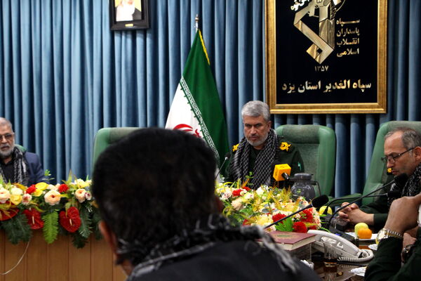 نشست خبری فرمانده سپاه الغدیر با اصحاب رسانه 