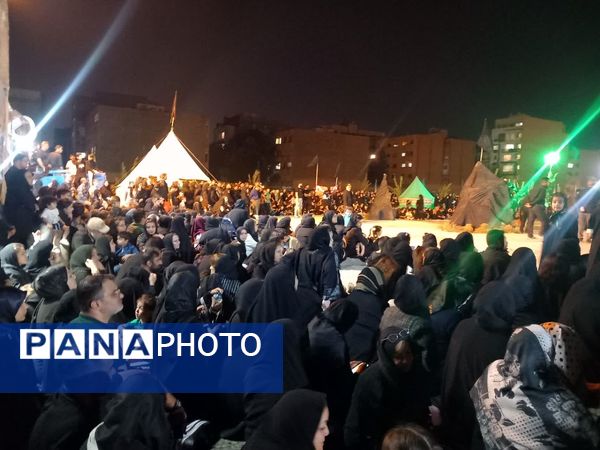 مراسم شام غریبان درناحیه 6 مشهد