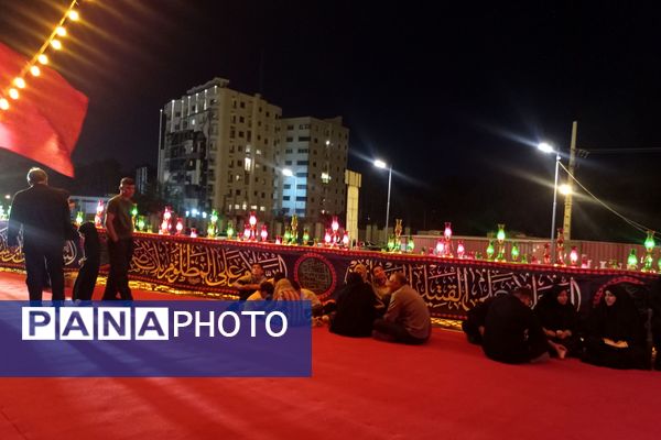 مراسم عزاداری شهادت کریم اهل بیت (ع)در کشتی سفینة  النجاة 