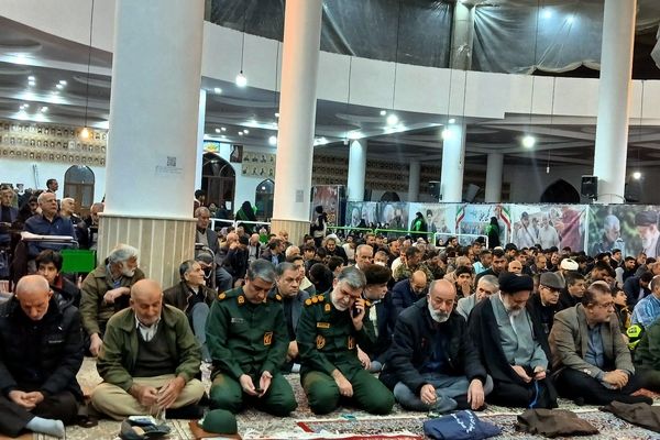 مراسم ششمین سالروز شهادت سردار سلیمانی در مصلی نظرآباد 