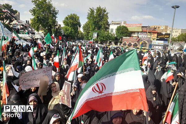 اجتماع سراسری «اقتدار ایران سرافراز» جان فدایان امام رضایی شهرستان ورامین