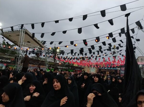 راهپیمائی بزرگ جاماندگان اربعین حسینی در رشت