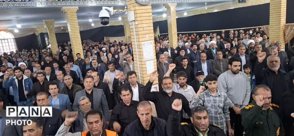 خروش مردم مومن و انقلابی شهرستان پلدختر در راهپیمایی روز جهانی قدس