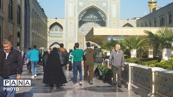 گذری بر اردوی زیارتی حرم مطهر رضوی دبیرستان شاهد ابوذر غفاری نیشابور 