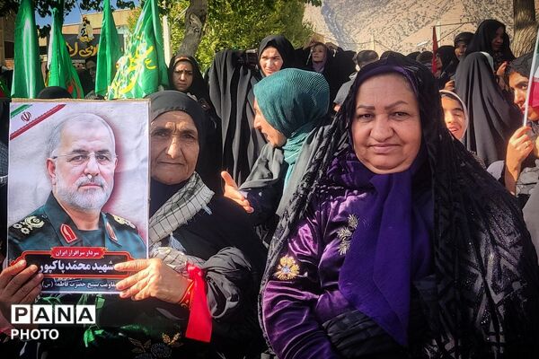 رزمایش دختران جان فدای لردگان 